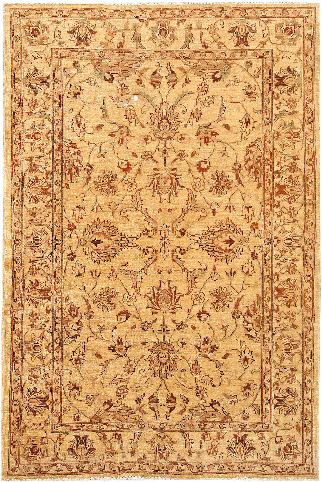 Navajo White Ziegler 5' 11 x 8' 10 - No. 65797 - ALRUG Rug Store