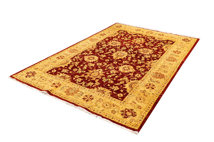 Maroon Oushak 5' 3 x 8' 1 - No. 65800 - ALRUG Rug Store