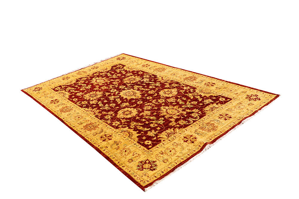 Maroon Oushak 5' 3 x 8' 1 - No. 65800 - ALRUG Rug Store