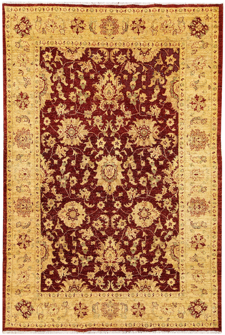 Maroon Oushak 5' 3 x 8' 1 - No. 65800 - ALRUG Rug Store