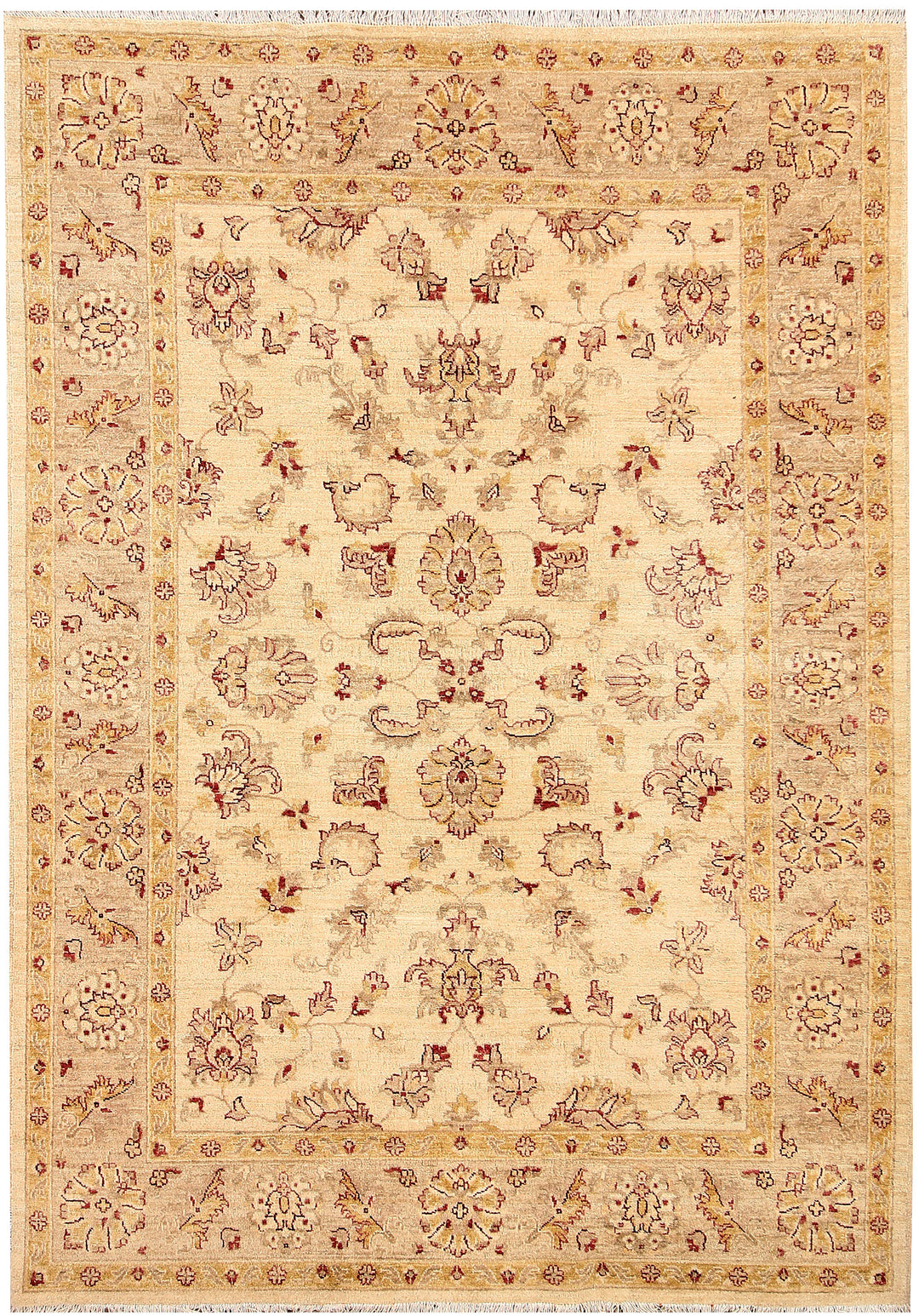 Cornsilk Ziegler 5' 5 x 7' 9 - No. 65801 - ALRUG Rug Store