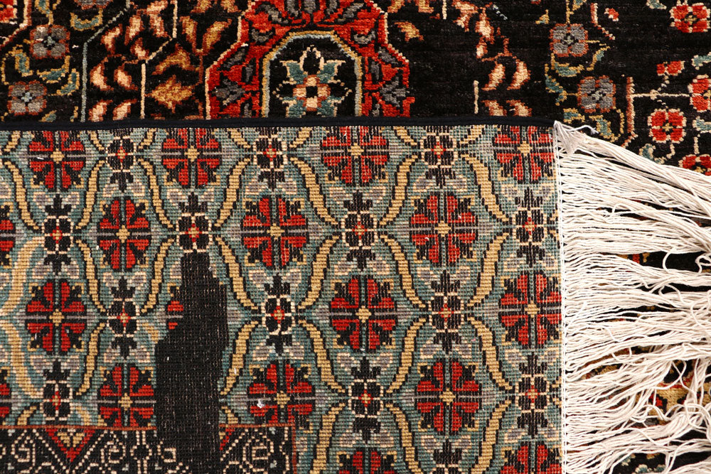 Black Mamluk 9' x 11' 11 - No. 65805 - ALRUG Rug Store