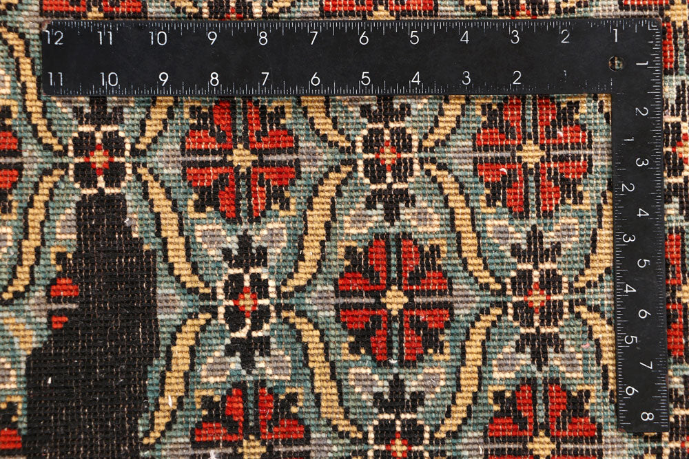 Black Mamluk 9' x 11' 11 - No. 65805 - ALRUG Rug Store