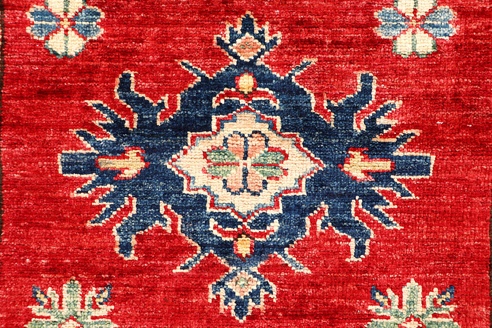 Firebrick Kazak 2' 9 x 9' 5 - No. 65808 - ALRUG Rug Store