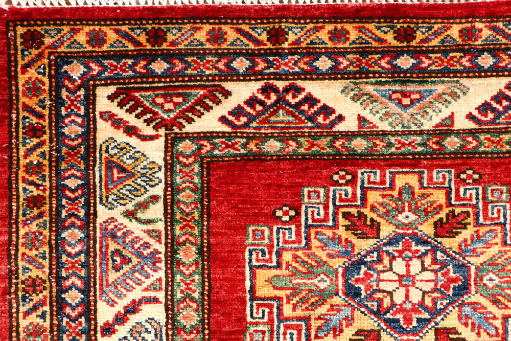 Firebrick Kazak 2' 10 x 9' 6 - No. 65810 - ALRUG Rug Store