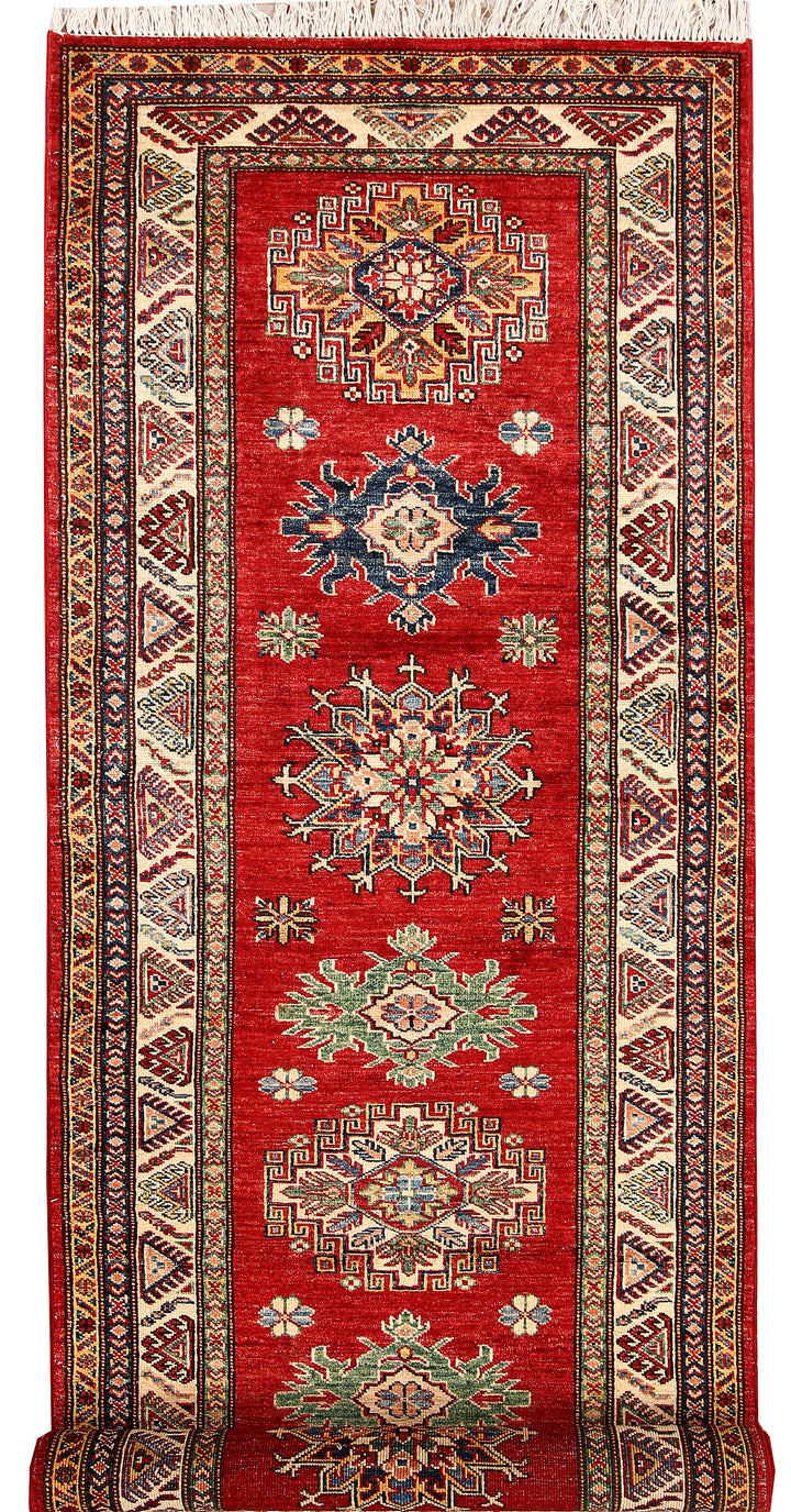 Firebrick Kazak 2' 10 x 9' 6 - No. 65810 - ALRUG Rug Store
