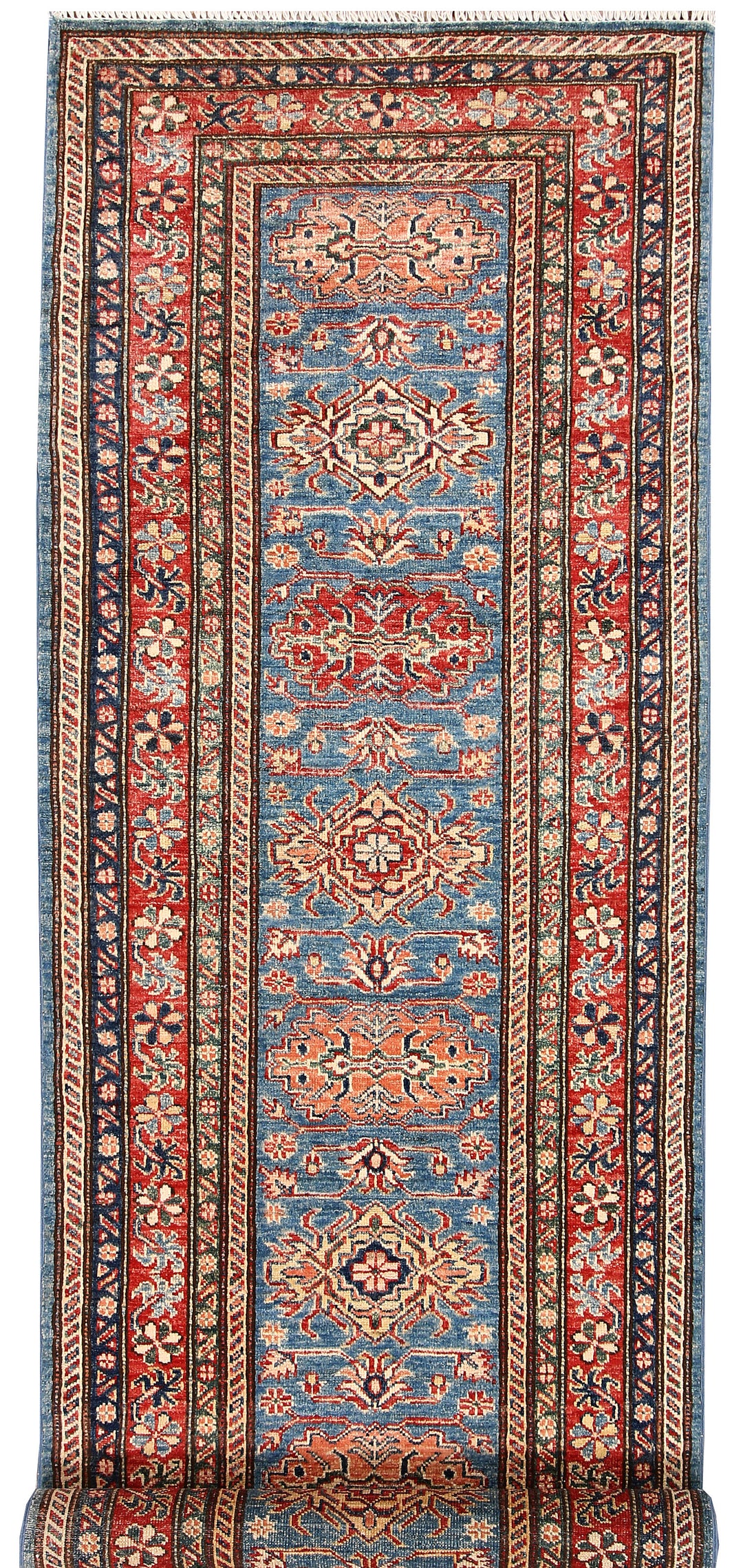 Steel Blue Kazak 2' 8 x 9' 10 - No. 65811 - ALRUG Rug Store