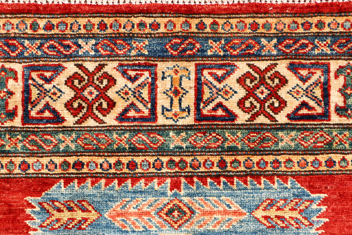 Firebrick Kazak 3' 2 x 5' - No. 65820 - ALRUG Rug Store