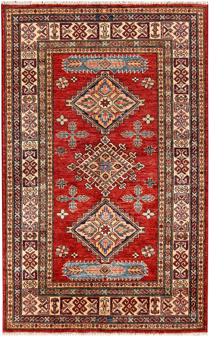 Firebrick Kazak 3' 2 x 5' - No. 65820 - ALRUG Rug Store