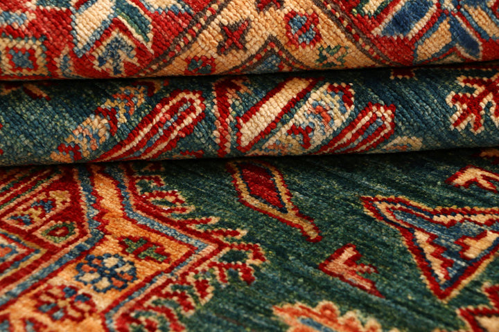 Sea Green Kazak 4' x 5' 7 - No. 65821 - ALRUG Rug Store