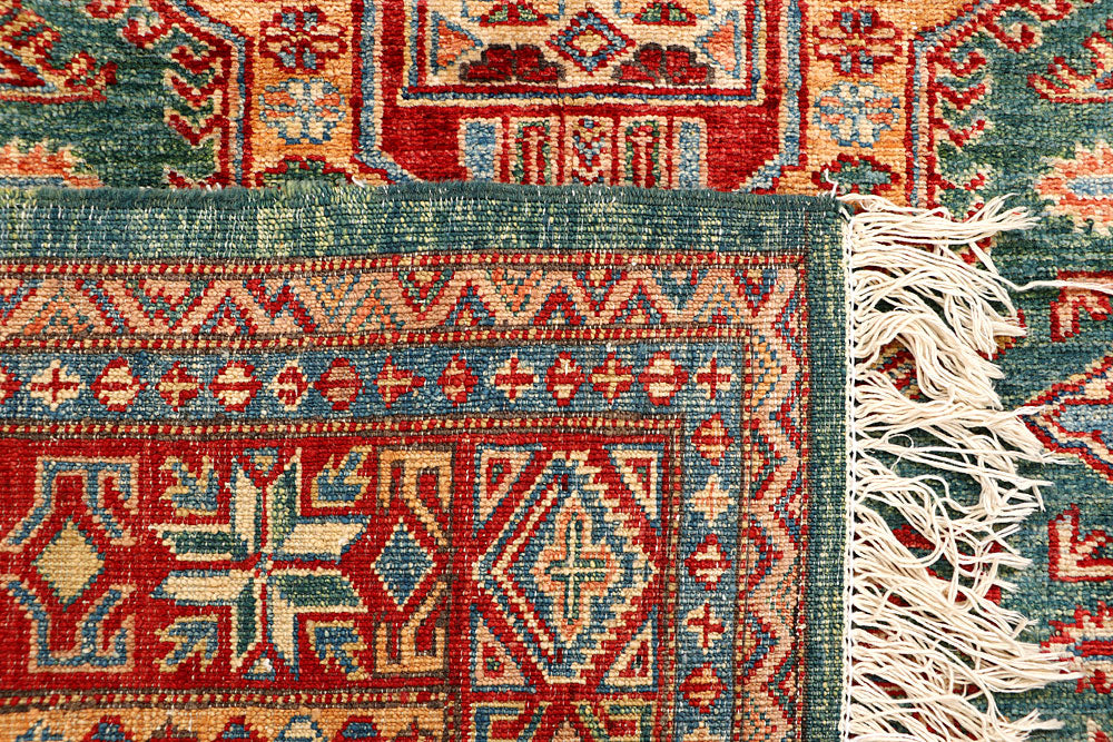 Sea Green Kazak 4' x 5' 7 - No. 65821 - ALRUG Rug Store