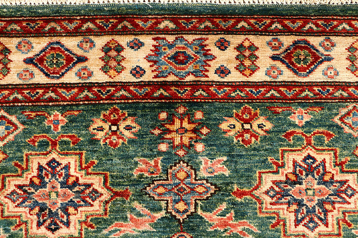 Green Kazak 3' 5 x 5' - No. 65823