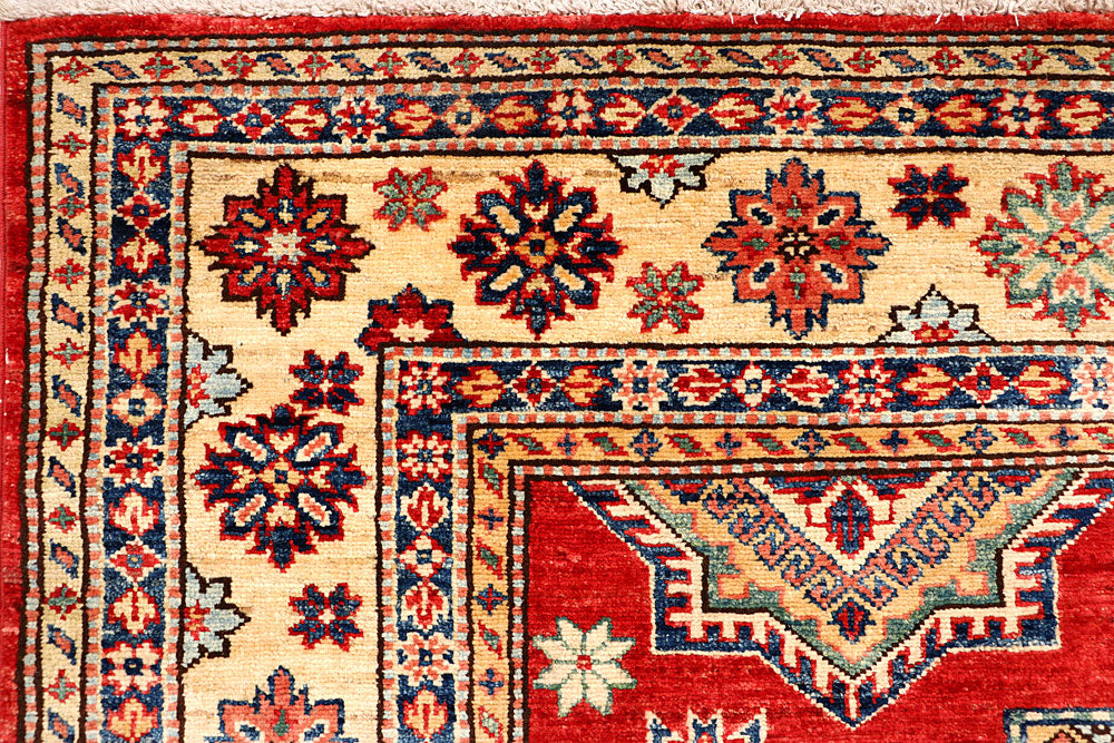 Firebrick Kazak 5' 6 x 8' 4 - No. 65825 - ALRUG Rug Store