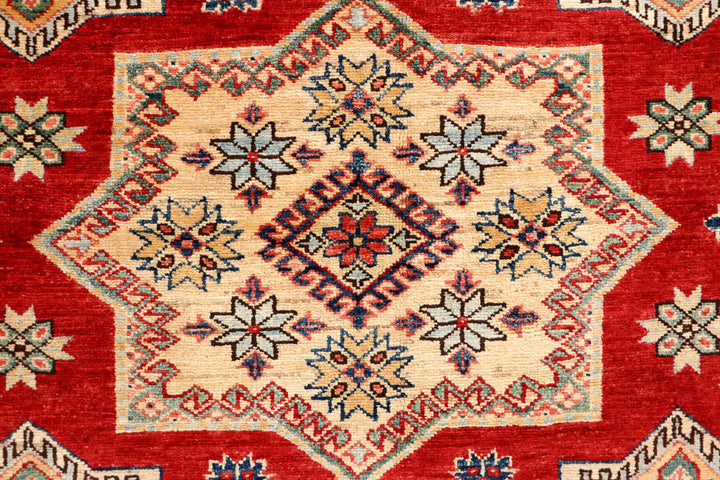 Firebrick Kazak 5' 6 x 8' 4 - No. 65825 - ALRUG Rug Store