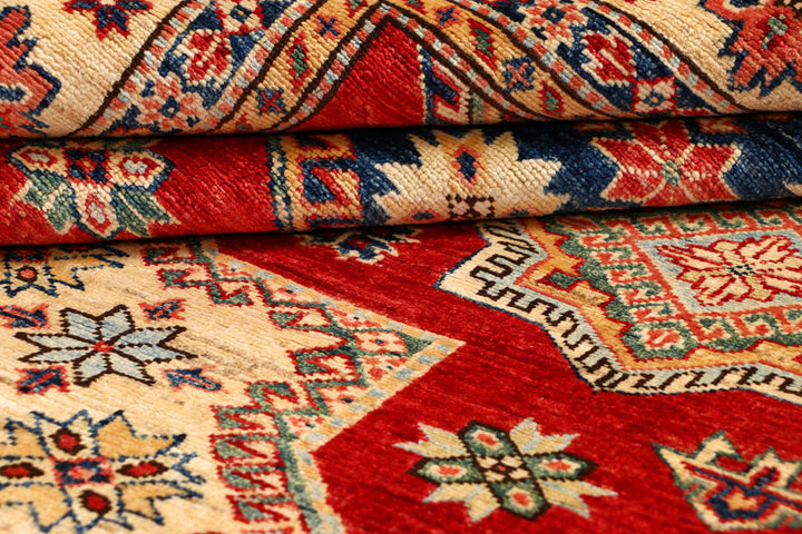 Firebrick Kazak 5' 6 x 8' 4 - No. 65825 - ALRUG Rug Store