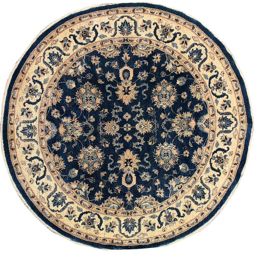Navy Ziegler 6' x 6' - No. 65827 - ALRUG Rug Store