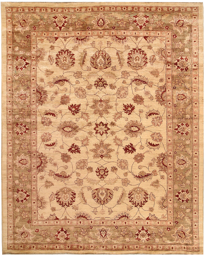 Bisque Ziegler 7' 10 x 9' 8 - No. 65829 - ALRUG Rug Store