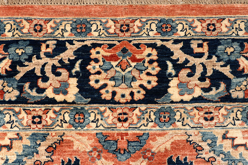 Dark Salmon Ziegler 8' x 9' 9 - No. 65832 - ALRUG Rug Store