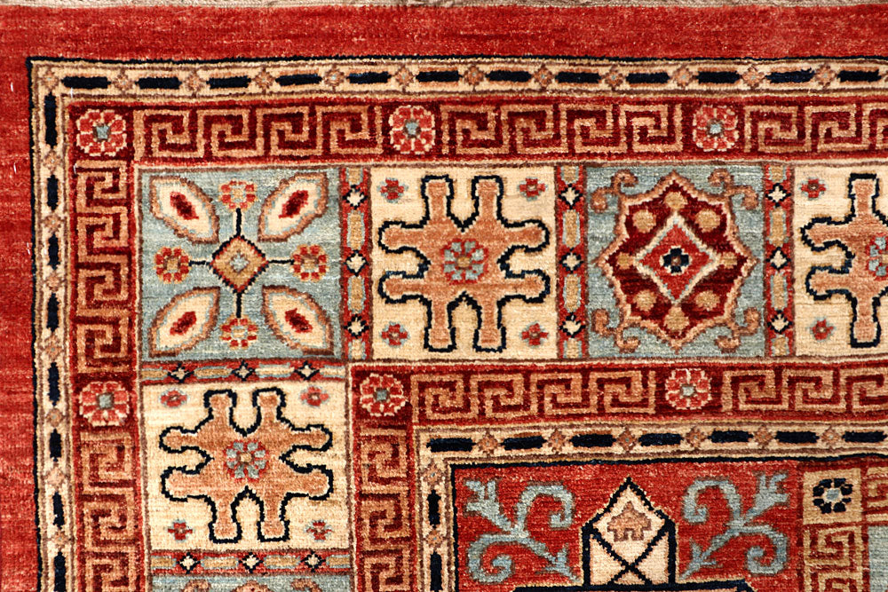 Multi Colored Ziegler 7' 7 x 10' - No. 65833 - ALRUG Rug Store