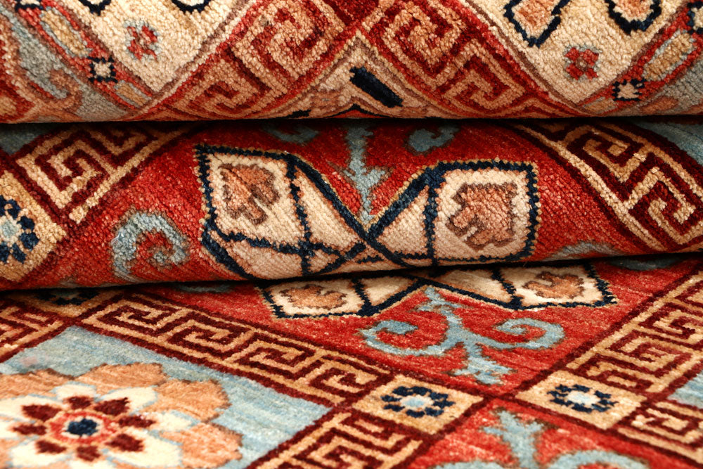 Multi Colored Ziegler 7' 7 x 10' - No. 65833 - ALRUG Rug Store