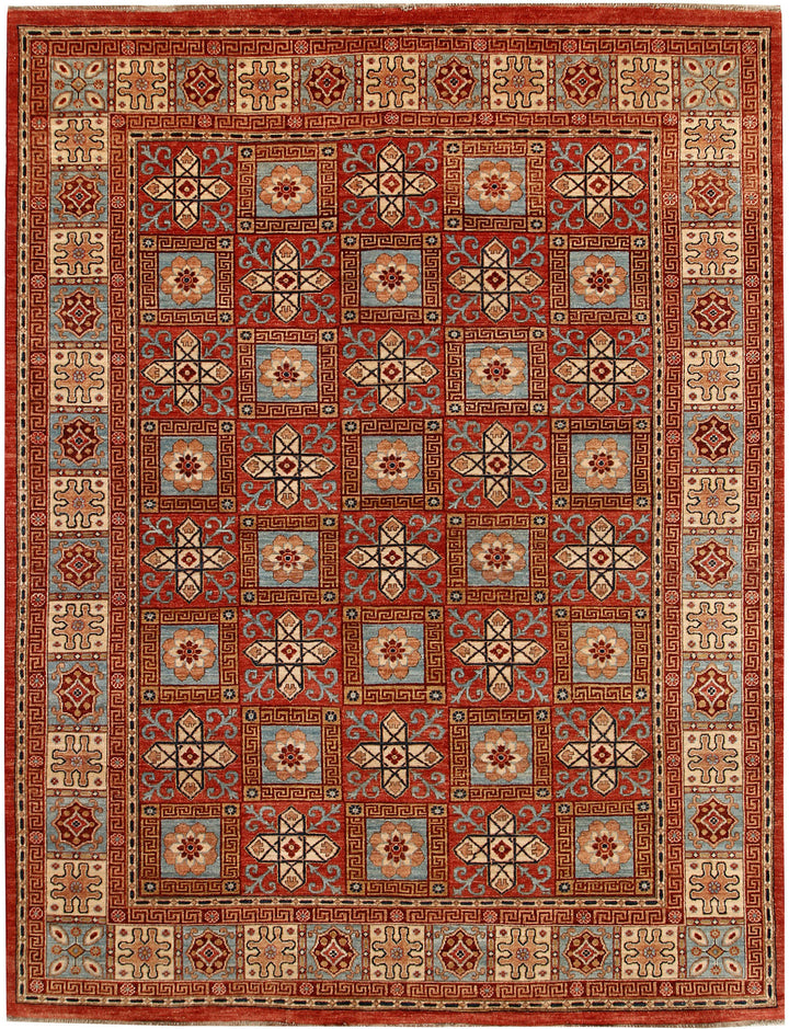 Multi Colored Ziegler 7' 7 x 10' - No. 65833 - ALRUG Rug Store