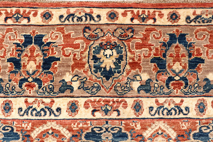 Dark Salmon Ziegler 7' 10 x 9' 11 - No. 65834 - ALRUG Rug Store