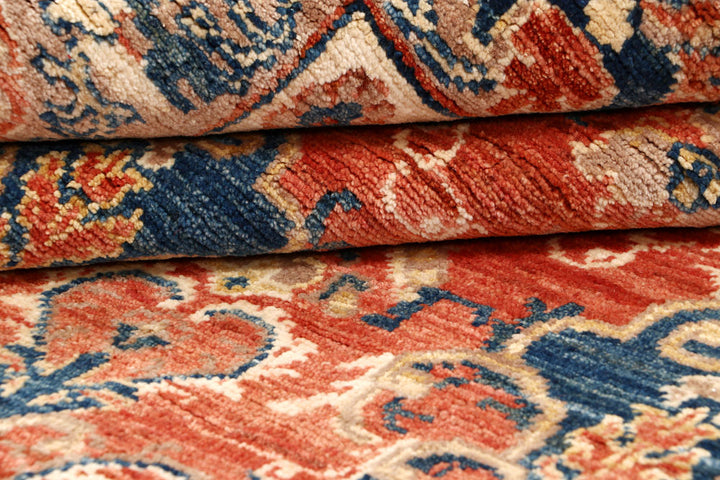 Dark Salmon Ziegler 7' 10 x 9' 11 - No. 65834 - ALRUG Rug Store