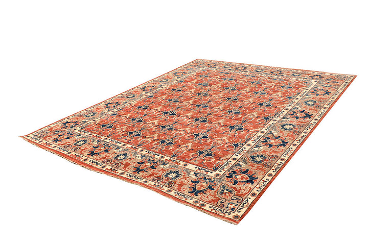 Dark Salmon Ziegler 7' 10 x 9' 11 - No. 65834 - ALRUG Rug Store