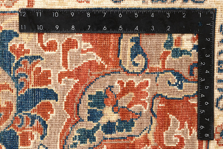 Dark Salmon Ziegler 7' 10 x 9' 11 - No. 65834 - ALRUG Rug Store