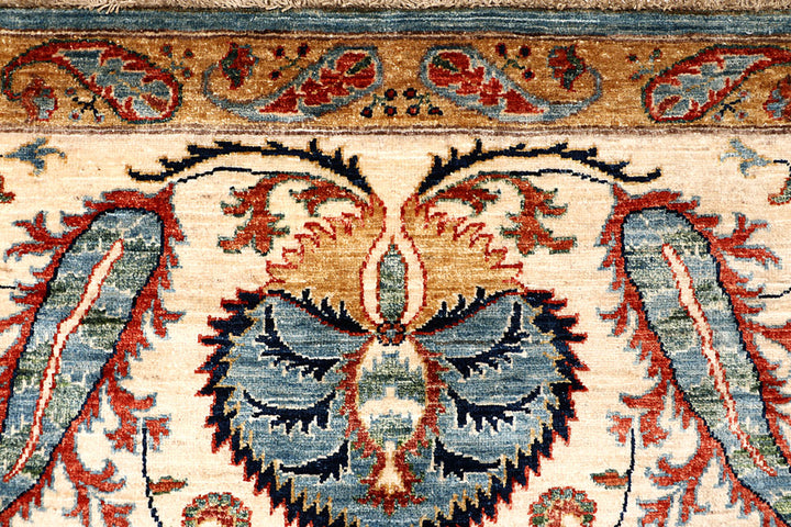 Cadet Blue Ziegler 7' 10 x 9' 9 - No. 65835 - ALRUG Rug Store