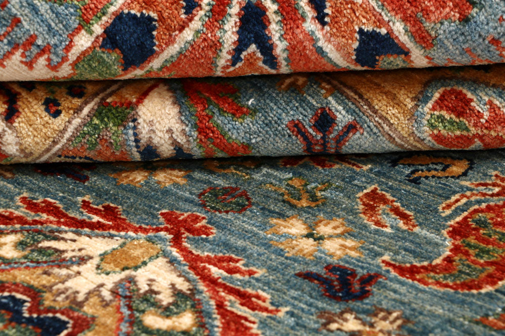 Cadet Blue Ziegler 7' 10 x 9' 9 - No. 65835 - ALRUG Rug Store