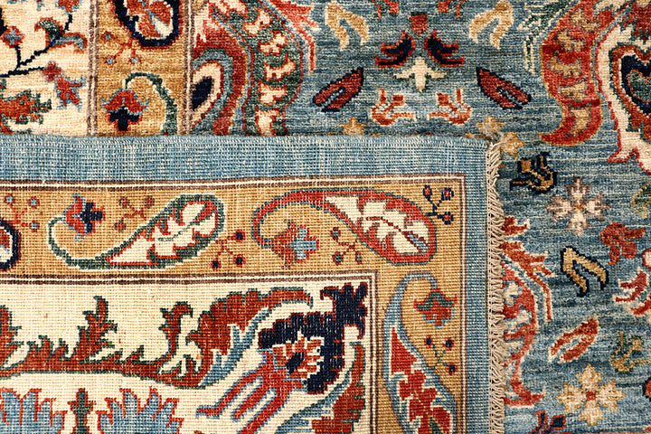 Cadet Blue Ziegler 7' 10 x 9' 9 - No. 65835 - ALRUG Rug Store