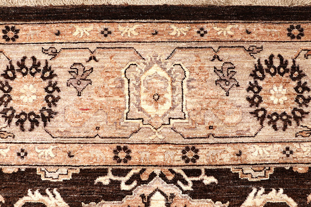 Saddle Brown Ziegler 7' 11 x 10' 2 - No. 65836 - ALRUG Rug Store