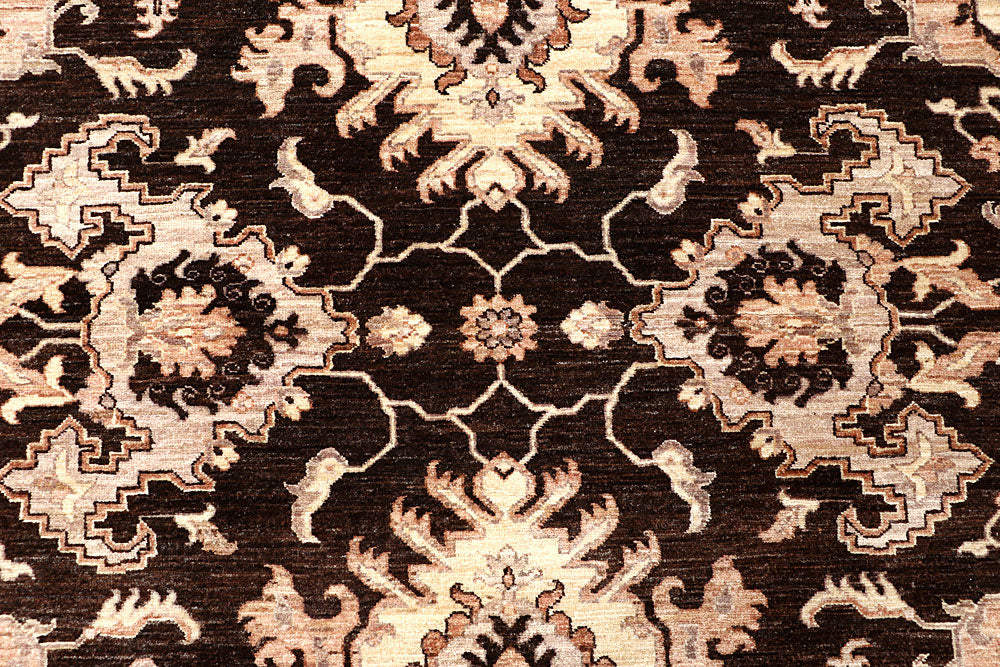 Saddle Brown Ziegler 7' 11 x 10' 2 - No. 65836 - ALRUG Rug Store