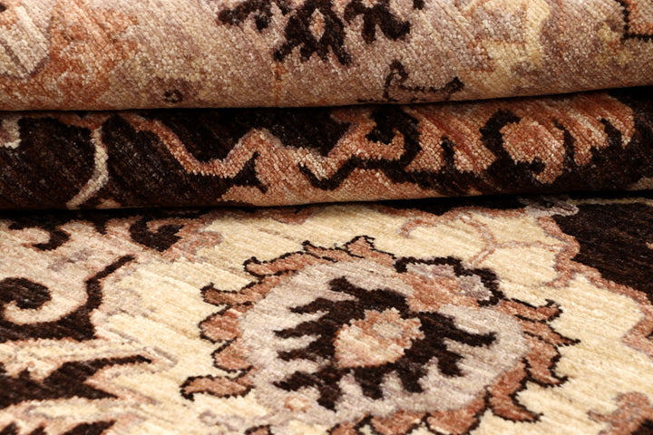 Saddle Brown Ziegler 7' 11 x 10' 2 - No. 65836 - ALRUG Rug Store