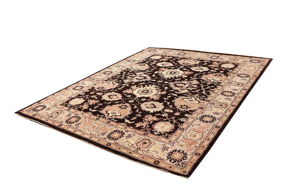 Saddle Brown Ziegler 7' 11 x 10' 2 - No. 65836 - ALRUG Rug Store