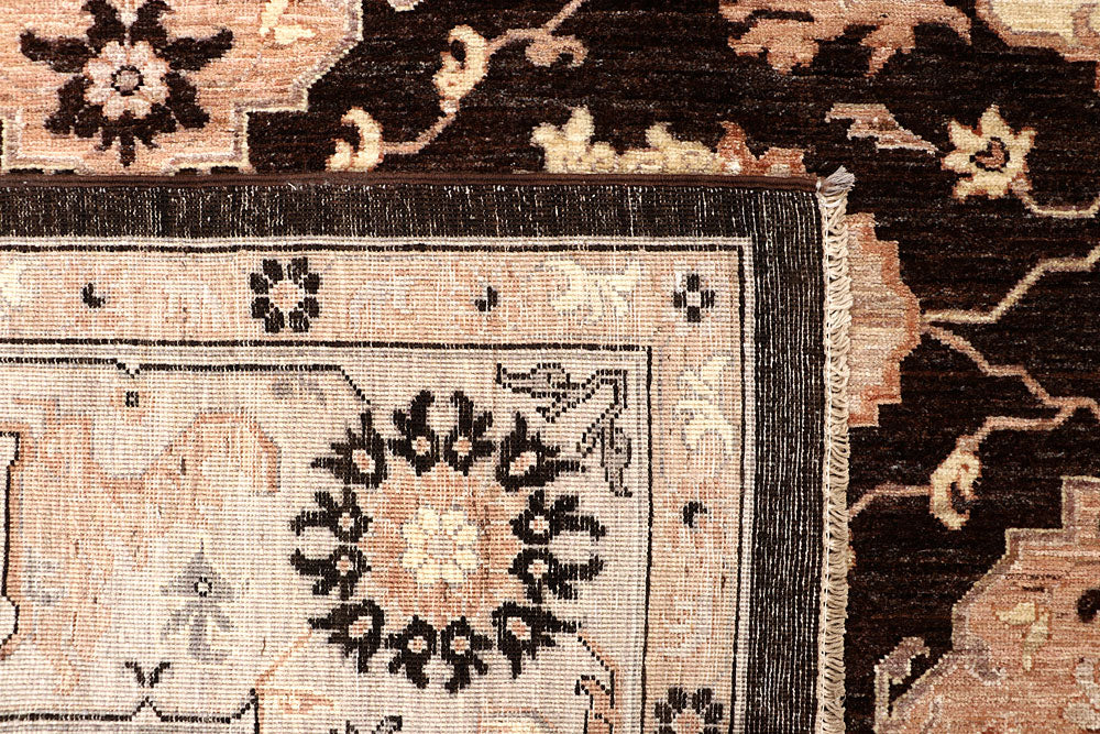 Saddle Brown Ziegler 7' 11 x 10' 2 - No. 65836 - ALRUG Rug Store