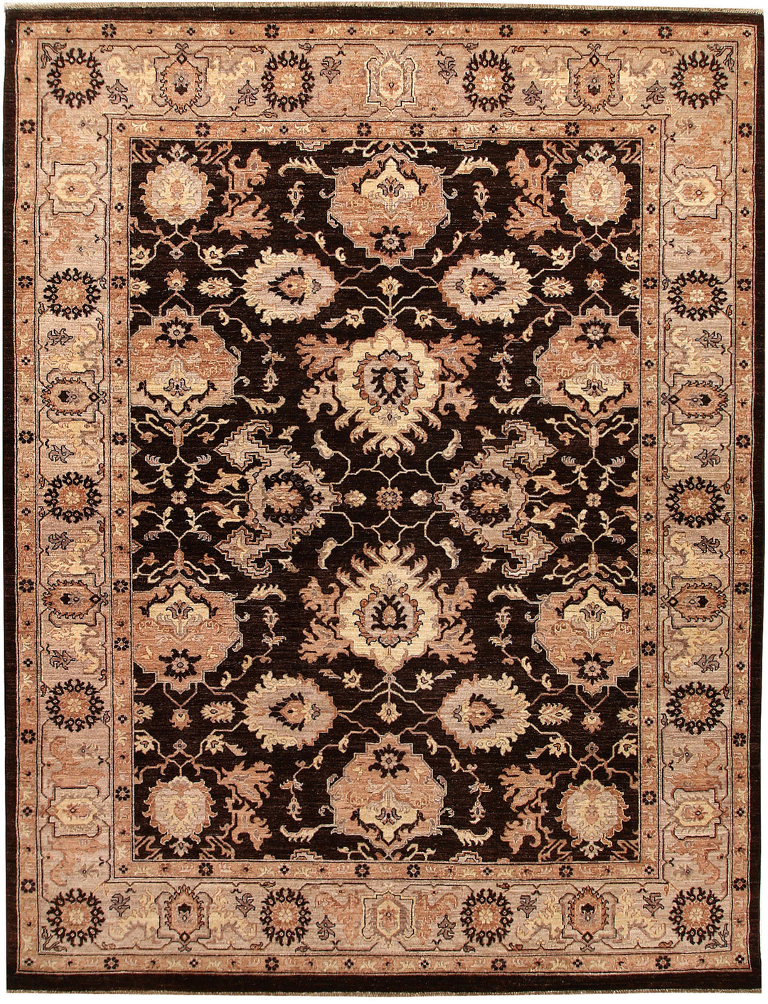 Saddle Brown Ziegler 7' 11 x 10' 2 - No. 65836 - ALRUG Rug Store