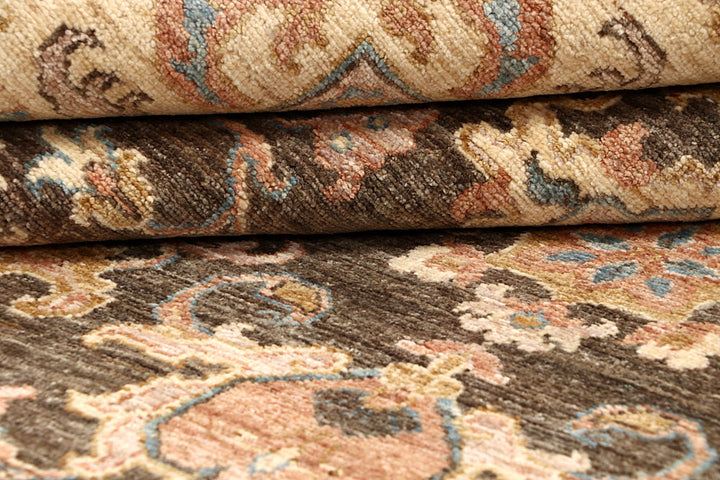 Saddle Brown Ziegler 7' 11 x 10' 2 - No. 65837 - ALRUG Rug Store