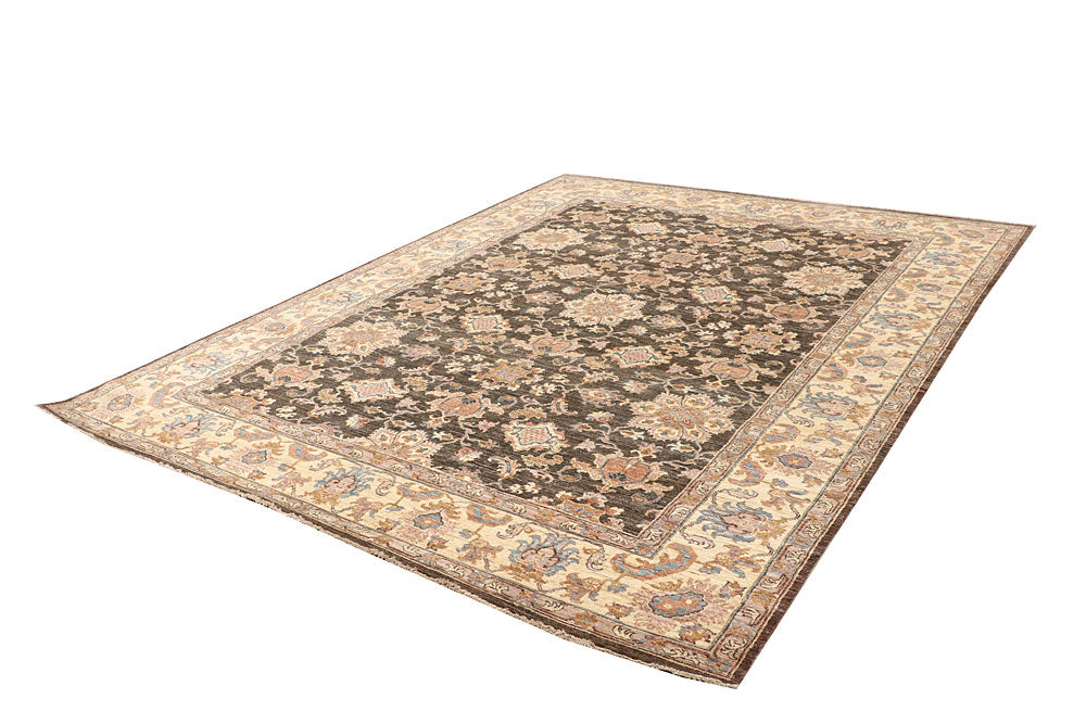 Saddle Brown Ziegler 7' 11 x 10' 2 - No. 65837 - ALRUG Rug Store