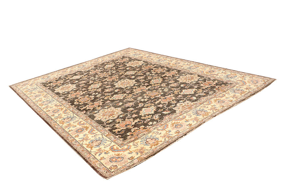 Saddle Brown Ziegler 7' 11 x 10' 2 - No. 65837 - ALRUG Rug Store