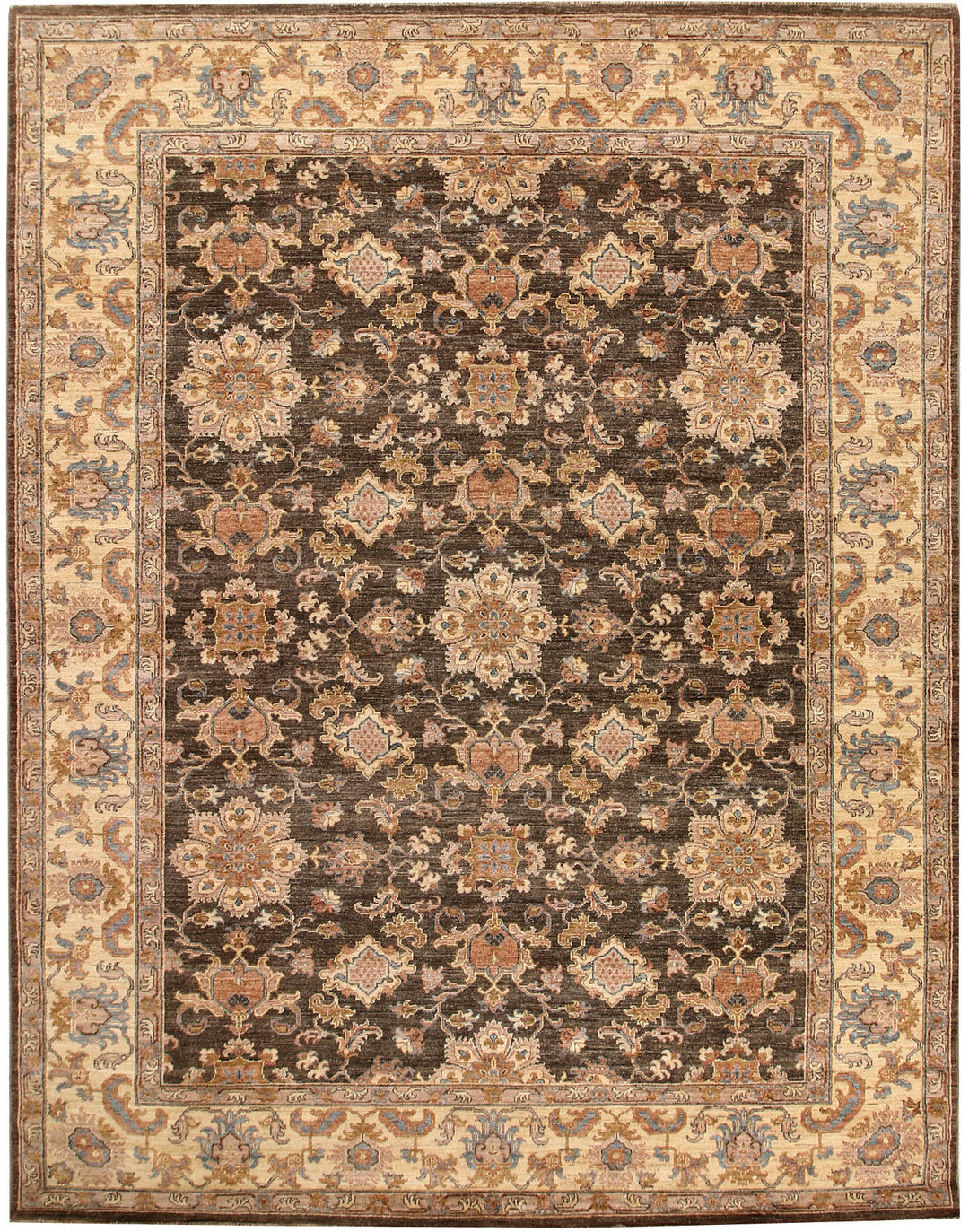 Saddle Brown Ziegler 7' 11 x 10' 2 - No. 65837 - ALRUG Rug Store