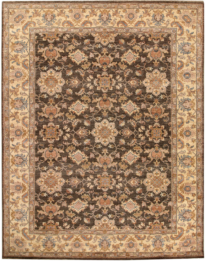 Saddle Brown Ziegler 7' 11 x 10' 2 - No. 65837 - ALRUG Rug Store