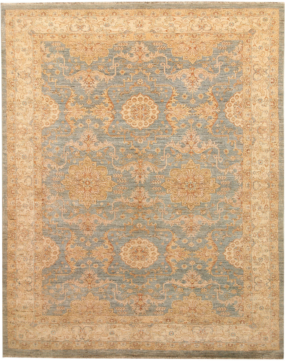 Dark Grey Oushak 7' 9 x 9' 9 - No. 65840 - ALRUG Rug Store