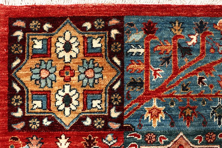 Multi Colored Ikat 8' x 9' 11 - No. 65841 - ALRUG Rug Store