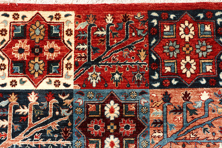 Multi Colored Ikat 8' x 9' 11 - No. 65841 - ALRUG Rug Store