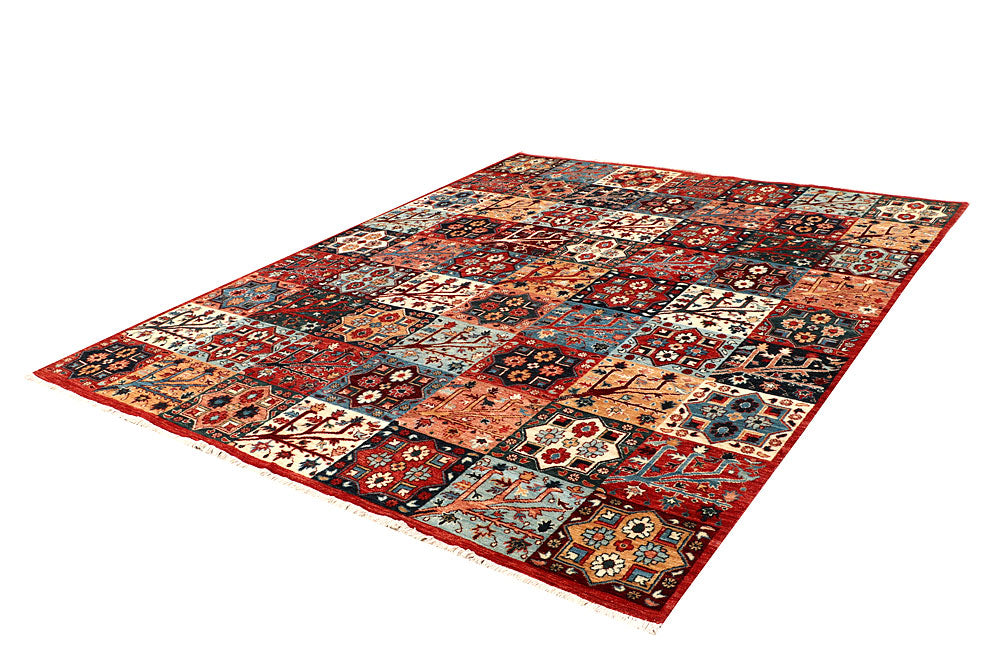 Multi Colored Ikat 8' x 9' 11 - No. 65841 - ALRUG Rug Store