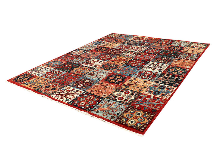 Multi Colored Ikat 8' x 9' 11 - No. 65841 - ALRUG Rug Store