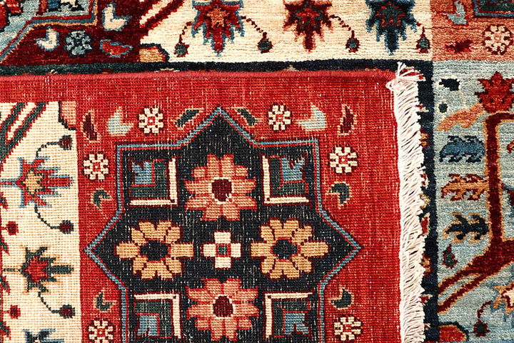 Multi Colored Ikat 8' x 9' 11 - No. 65841 - ALRUG Rug Store