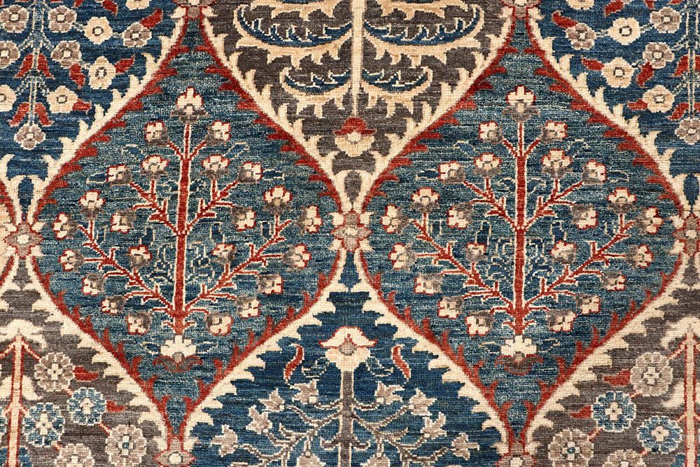 Multi Colored Oushak 8' 11 x 11' 8 - No. 65842 - ALRUG Rug Store